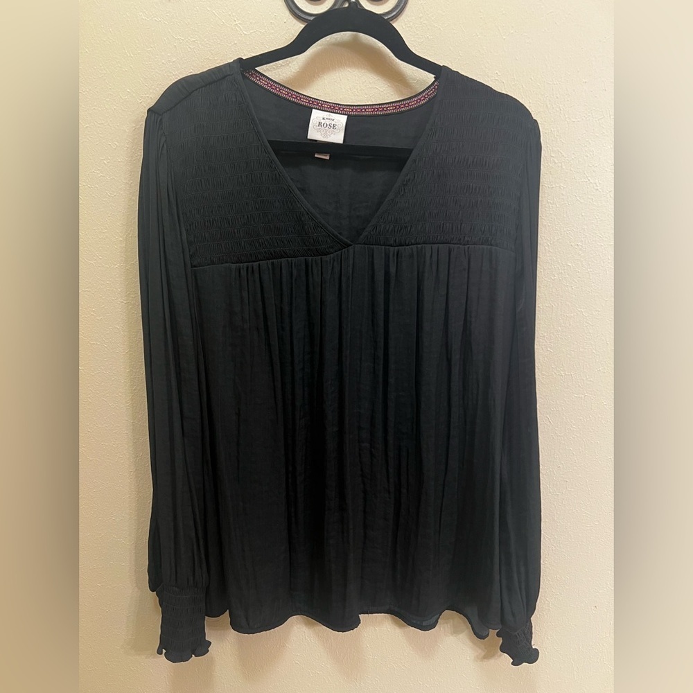 Knox Rose Black Women's Blouse